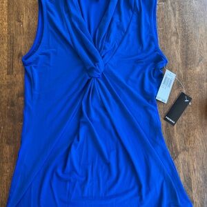 Premise Royal Blue Sleeveless Tank Top